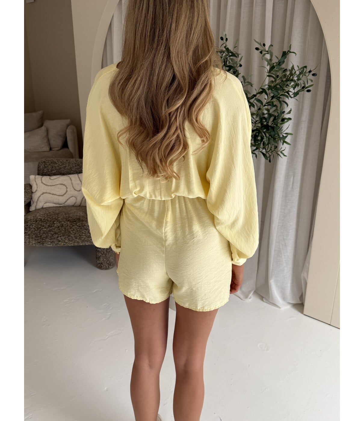 Playsuit geel | Lola