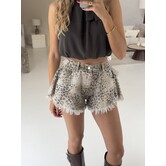 Short denim panter | Peggy