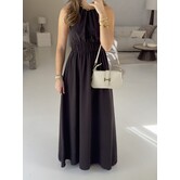 Jurk bruin | Olivia