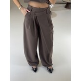Pantalon bruin | Lauren