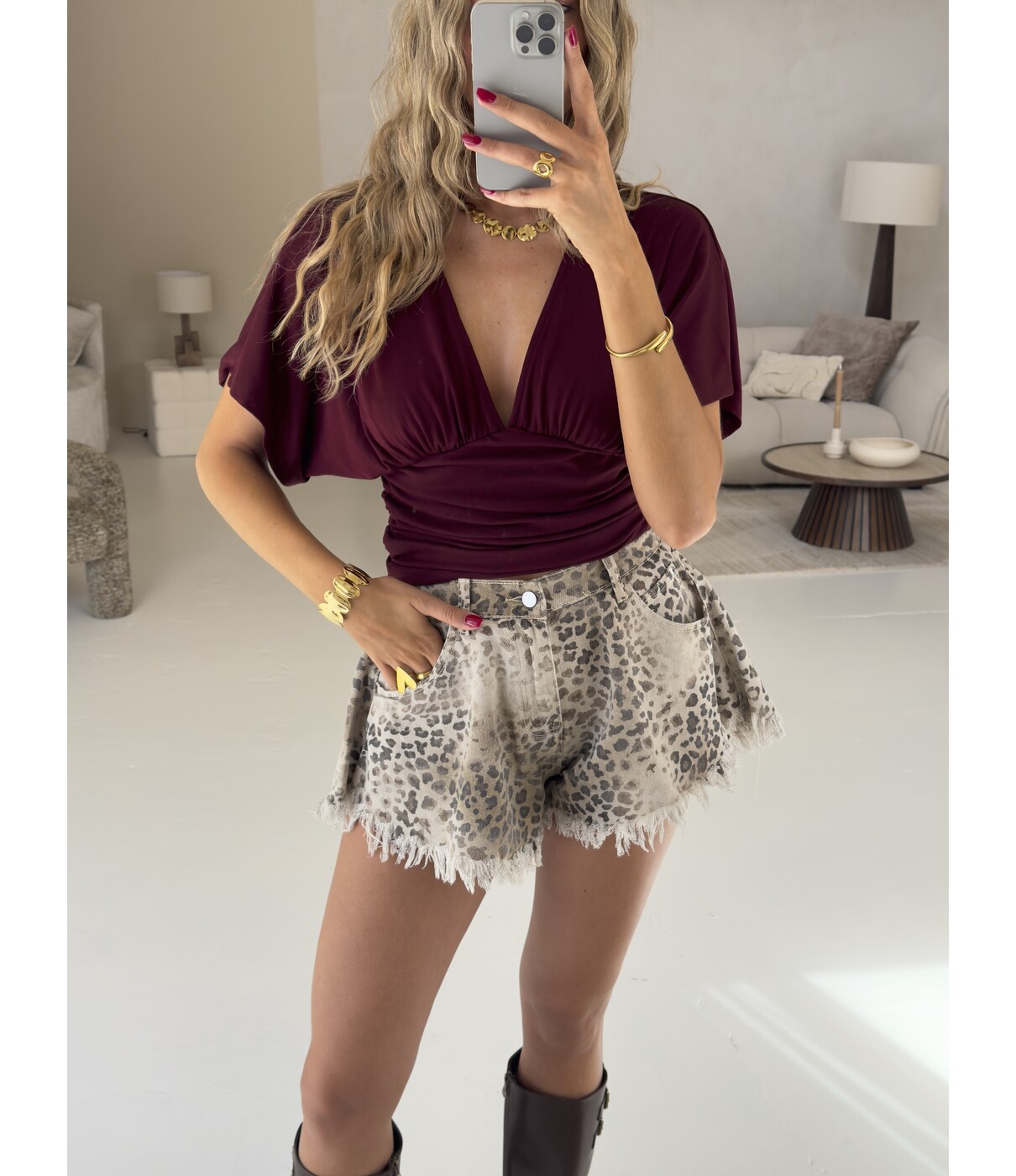 Top bordeaux | Melanie
