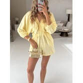 Playsuit geel | Jane