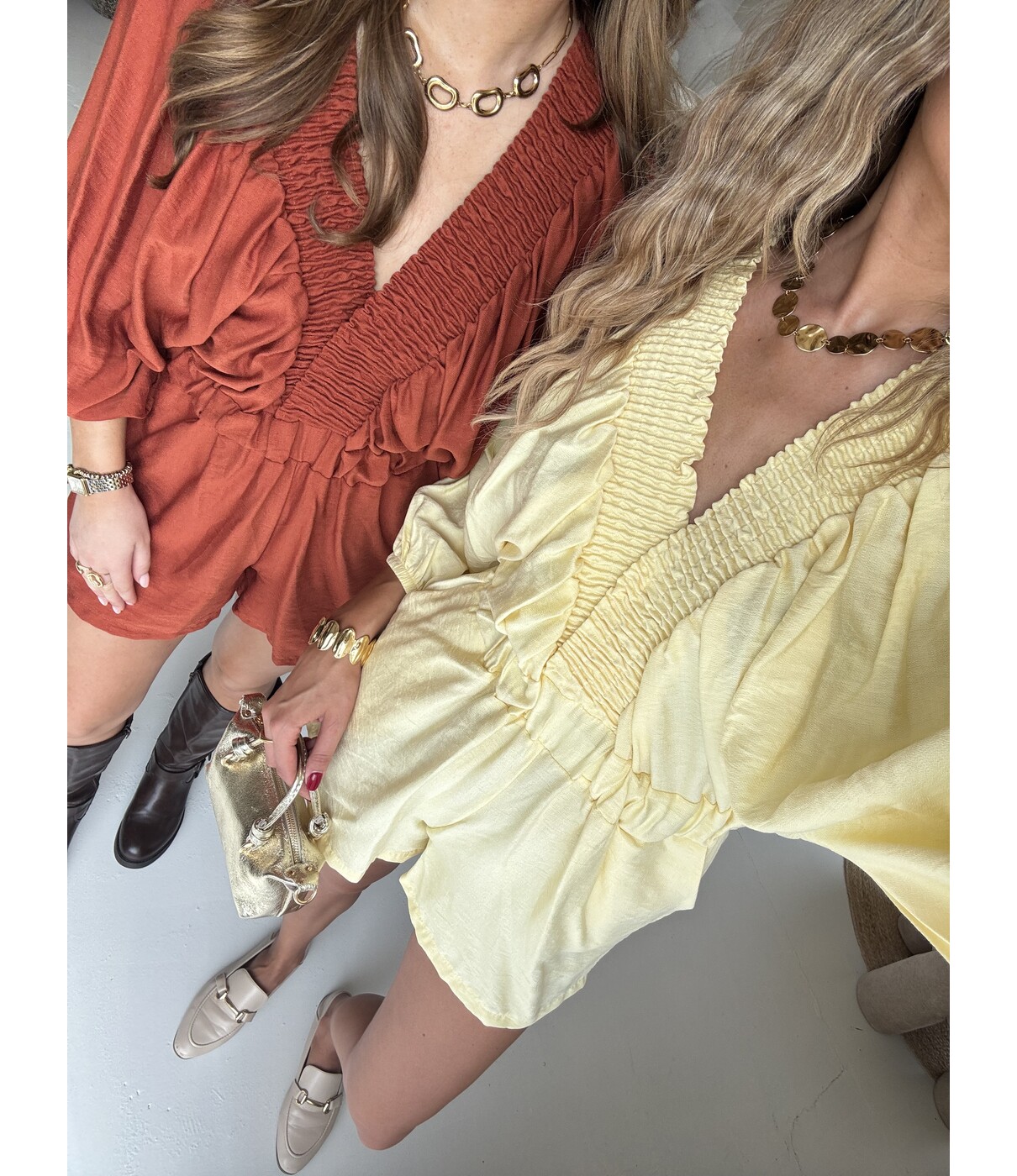 Playsuit roest | Jane
