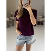 Top bordeaux | Fleur