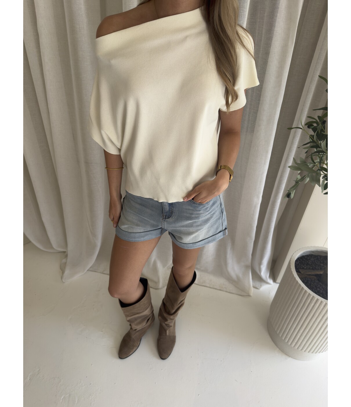 Top off white | Fleur