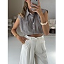 Top geruit bruin | Eloise