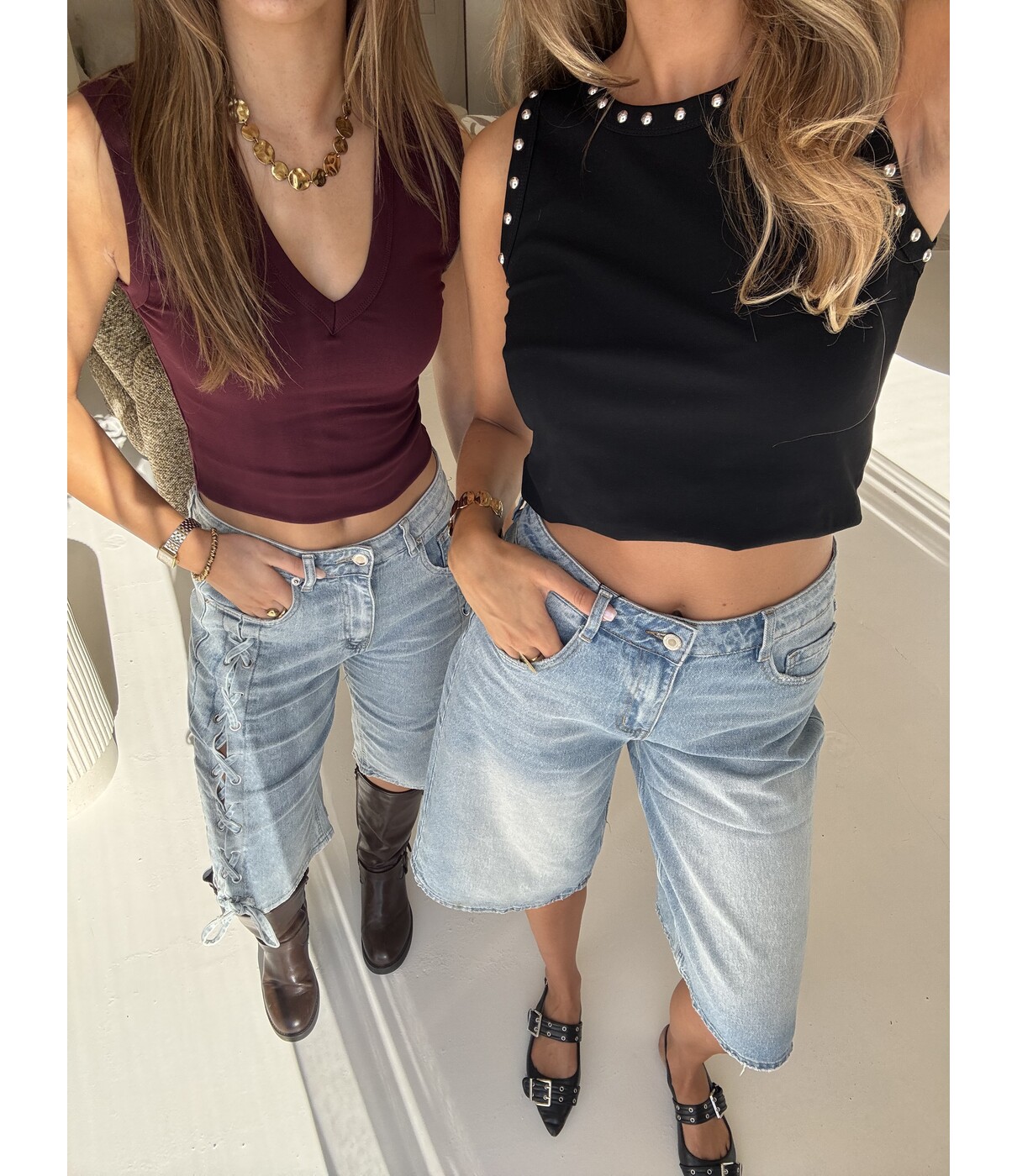 Tanktop bordeaux | Elinor
