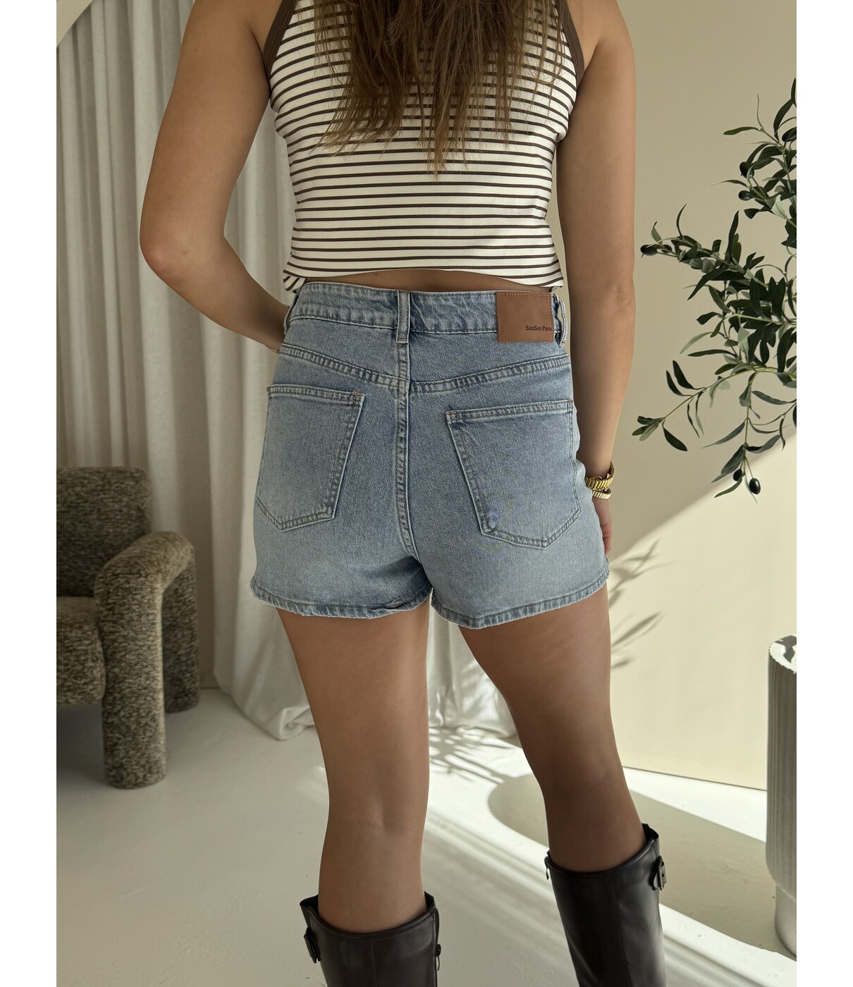 Skort denim | Skye