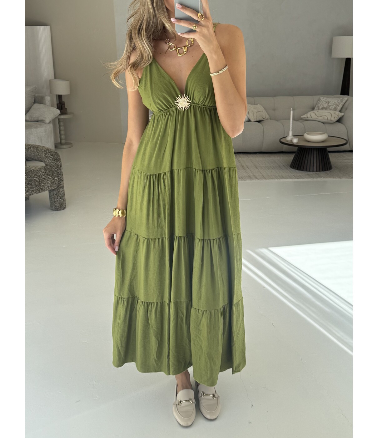 Jurk groen | Ilone
