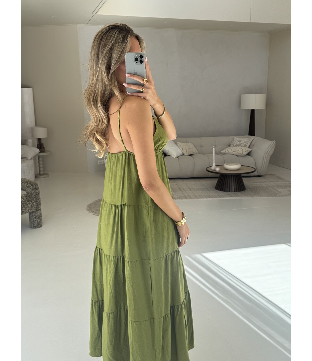 Jurk groen | Ilone