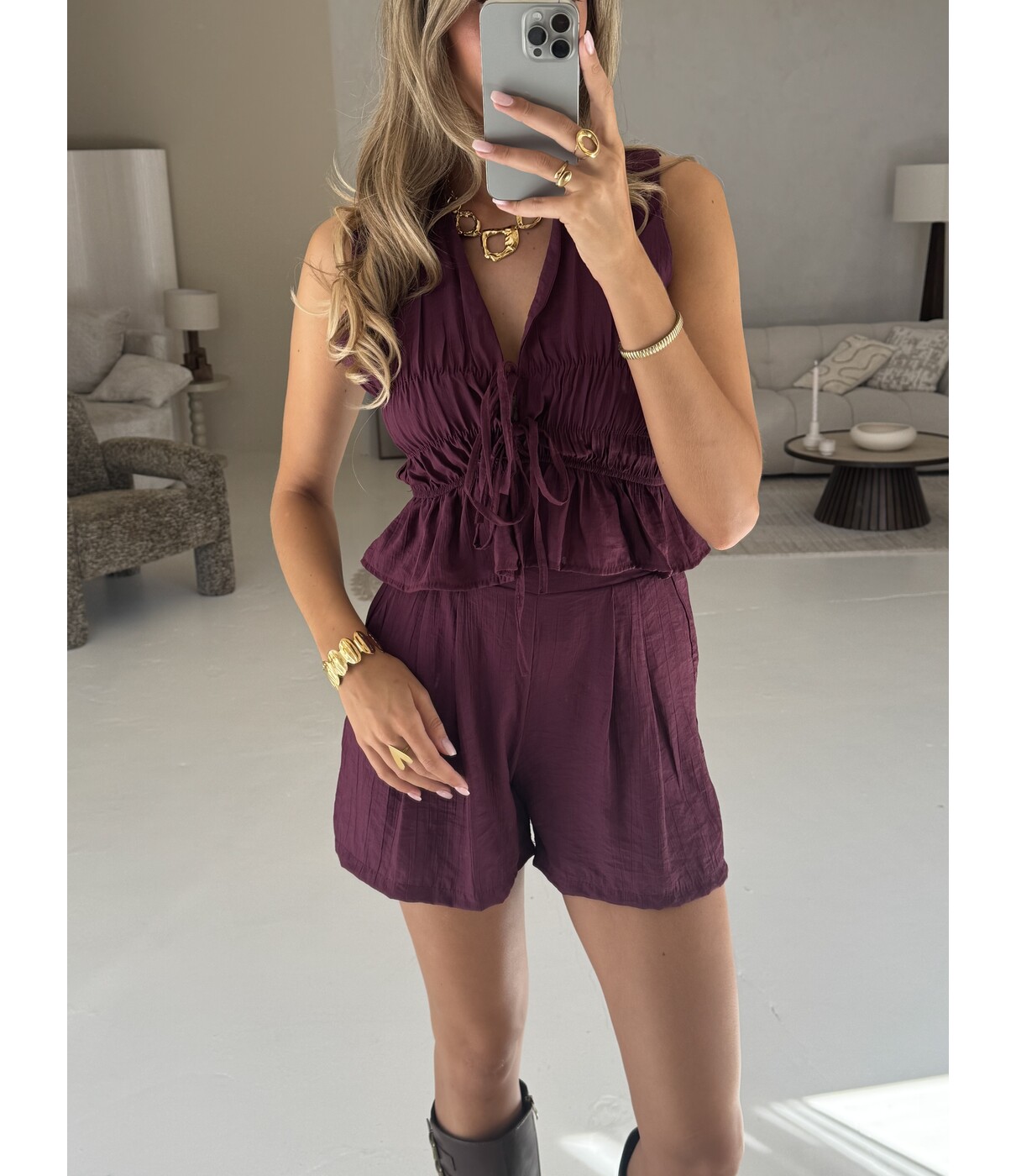 Set bordeaux | Aukje