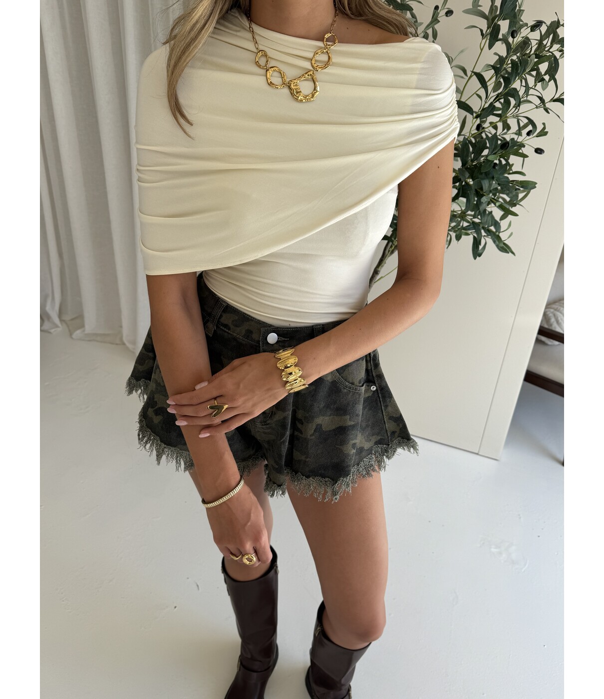 Top off white | Niene