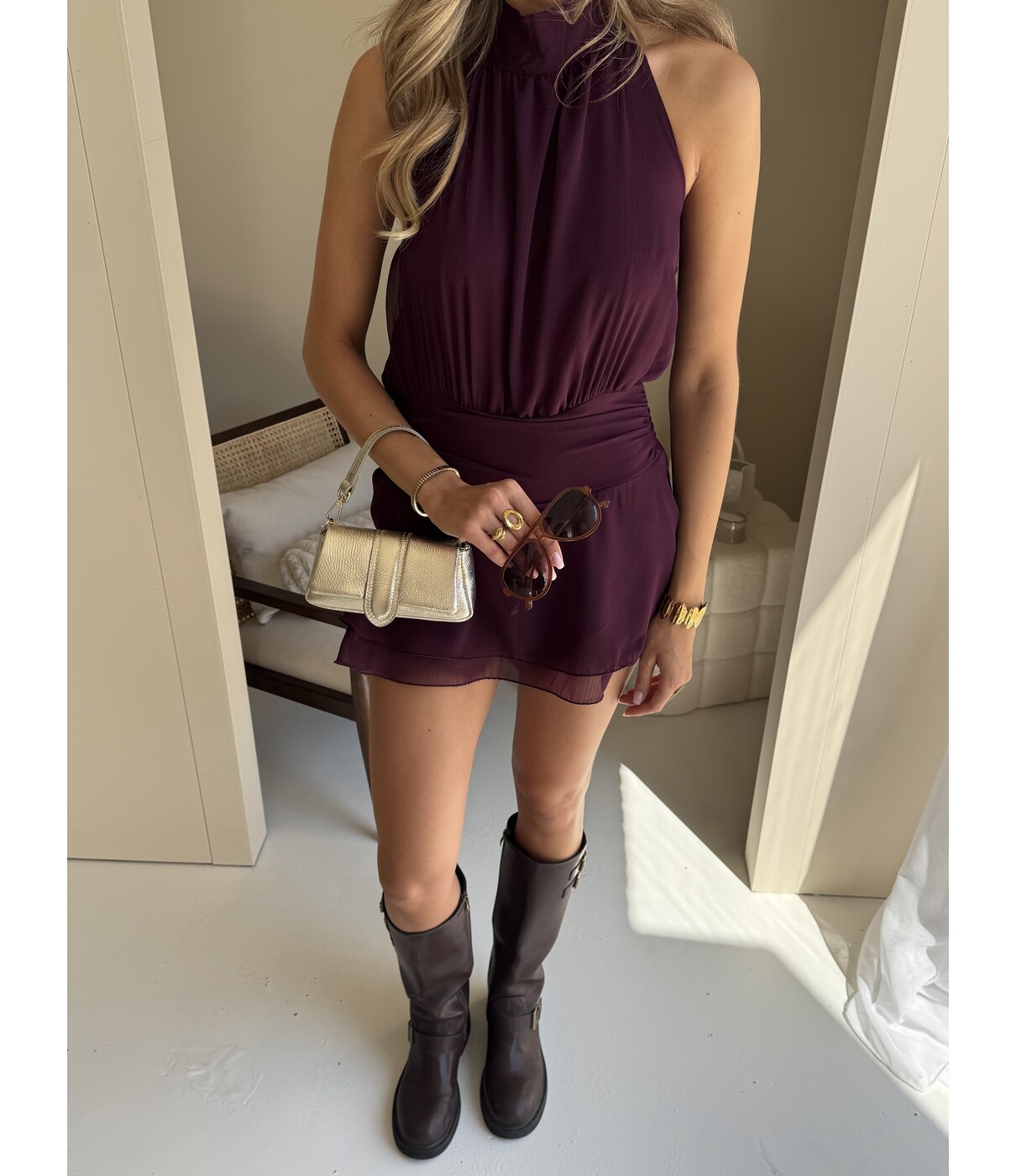 Playsuit bordeaux | Alix