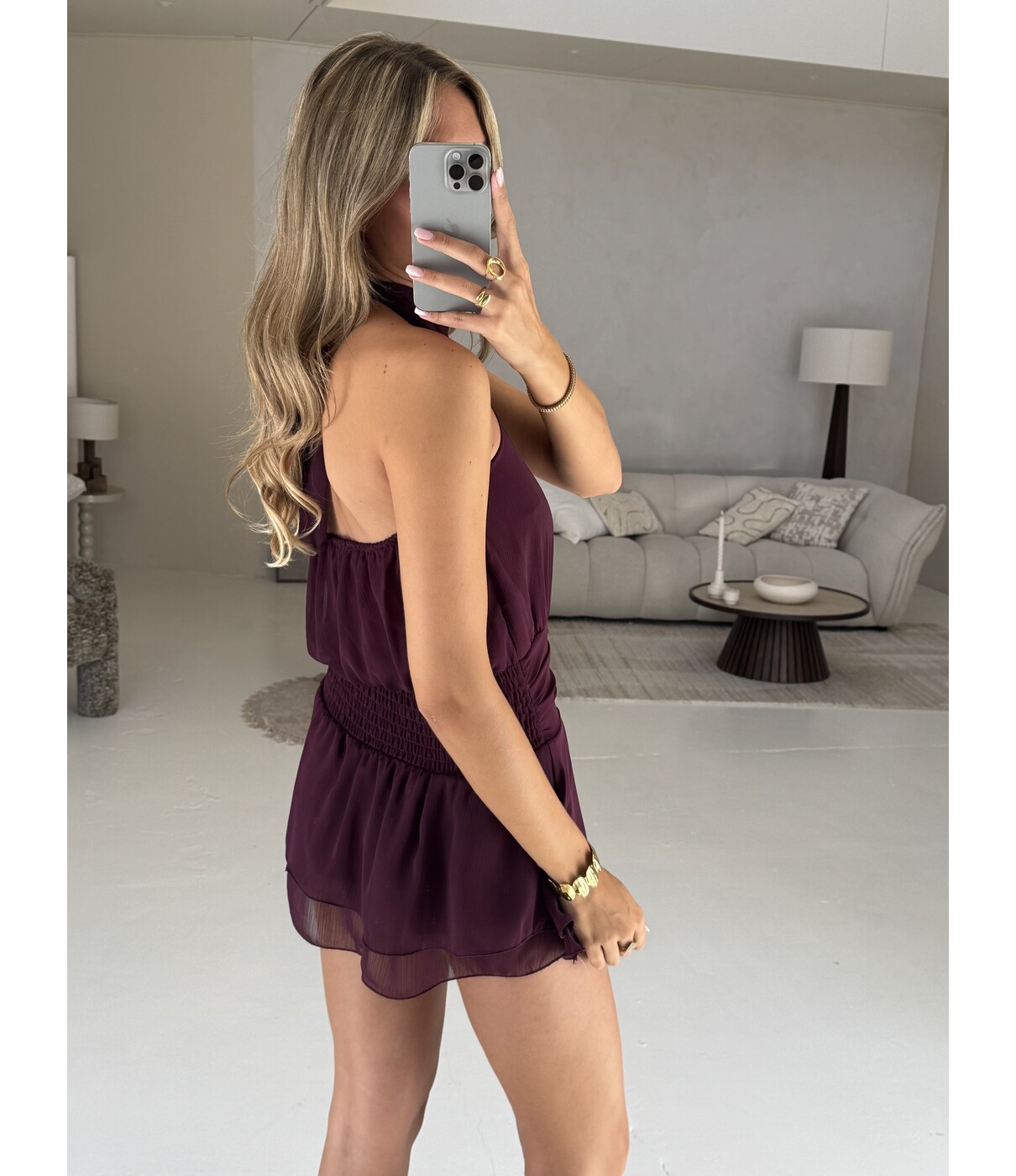 Playsuit bordeaux | Alix