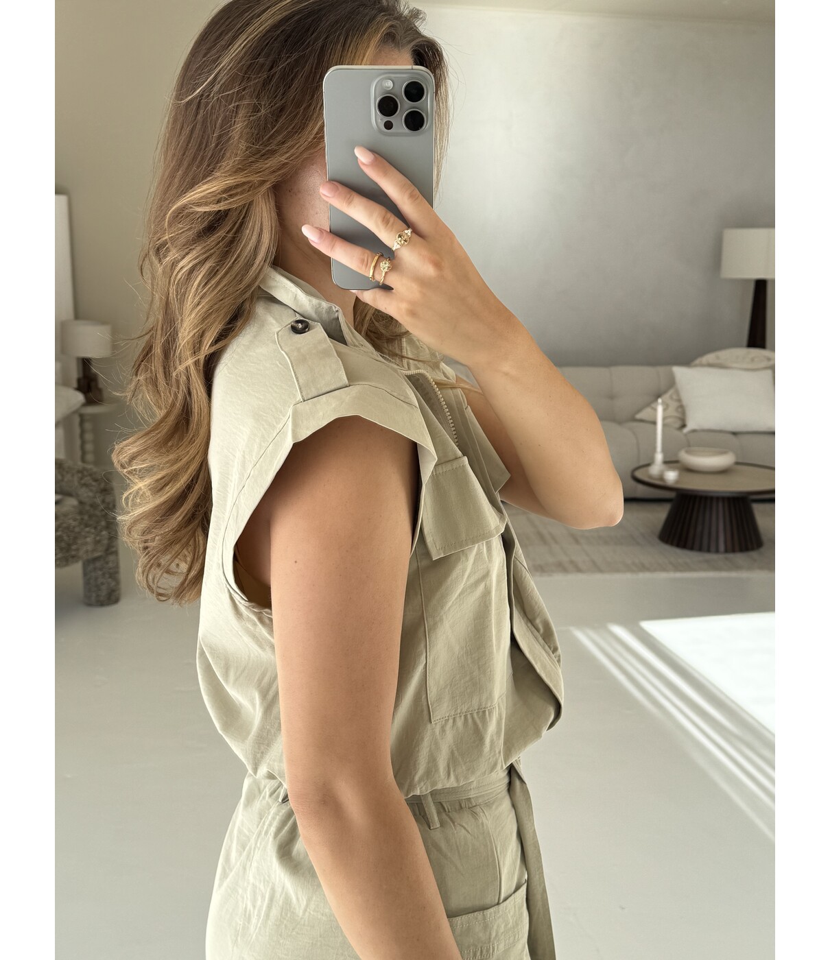 Gilet taupe | Liora