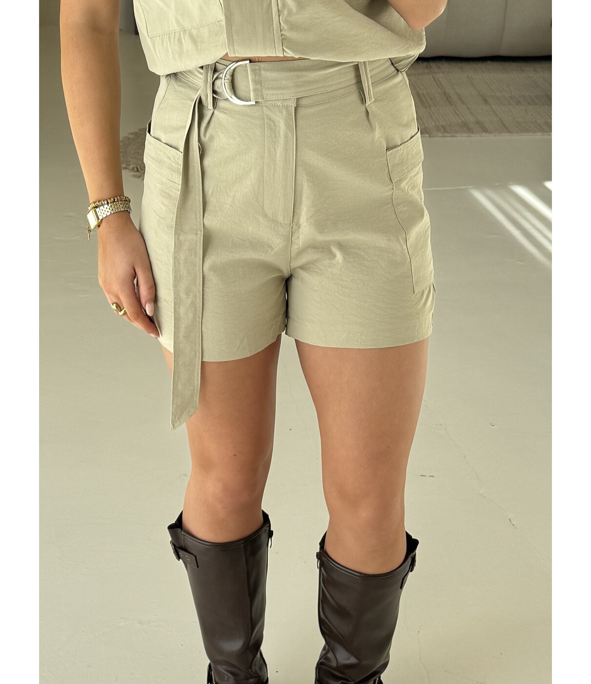Short taupe | Liora