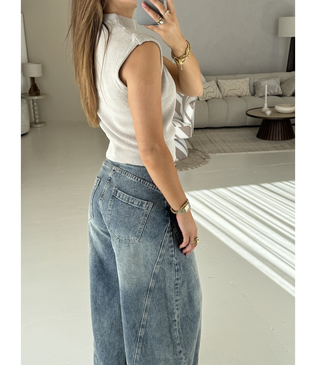 Top taupe | Sharon