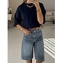 Top donkerblauw | Samie