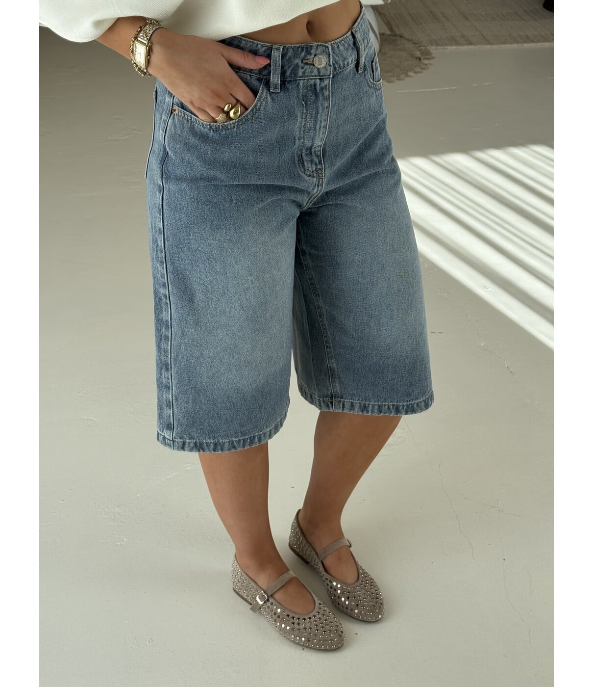Jort denim blauw | Marina
