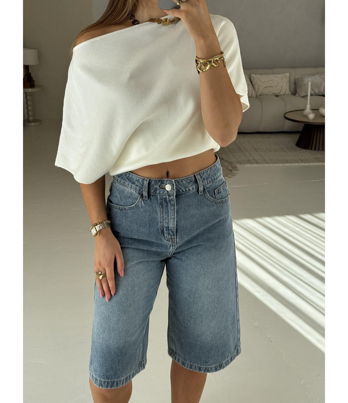 Top off white | Mieke