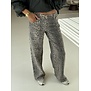 Jeans leopard extra long | Jacky