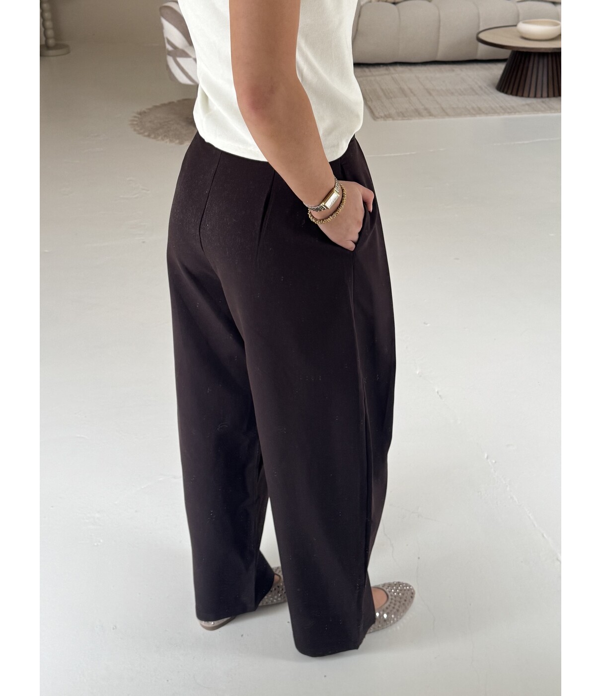 Broek bruin | Natalie