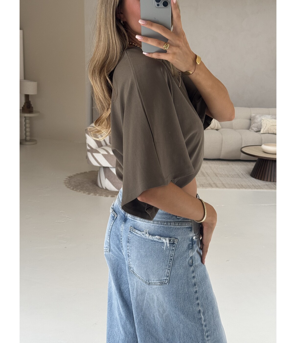 Top kaki | Vera