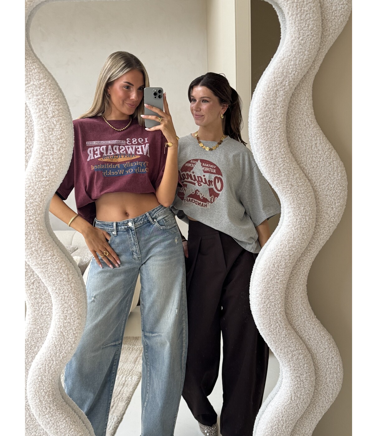 T-shirt grijs | Original
