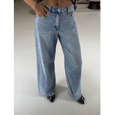 Jeans wide leg blauw | Lies