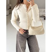 Vest beige | Pam