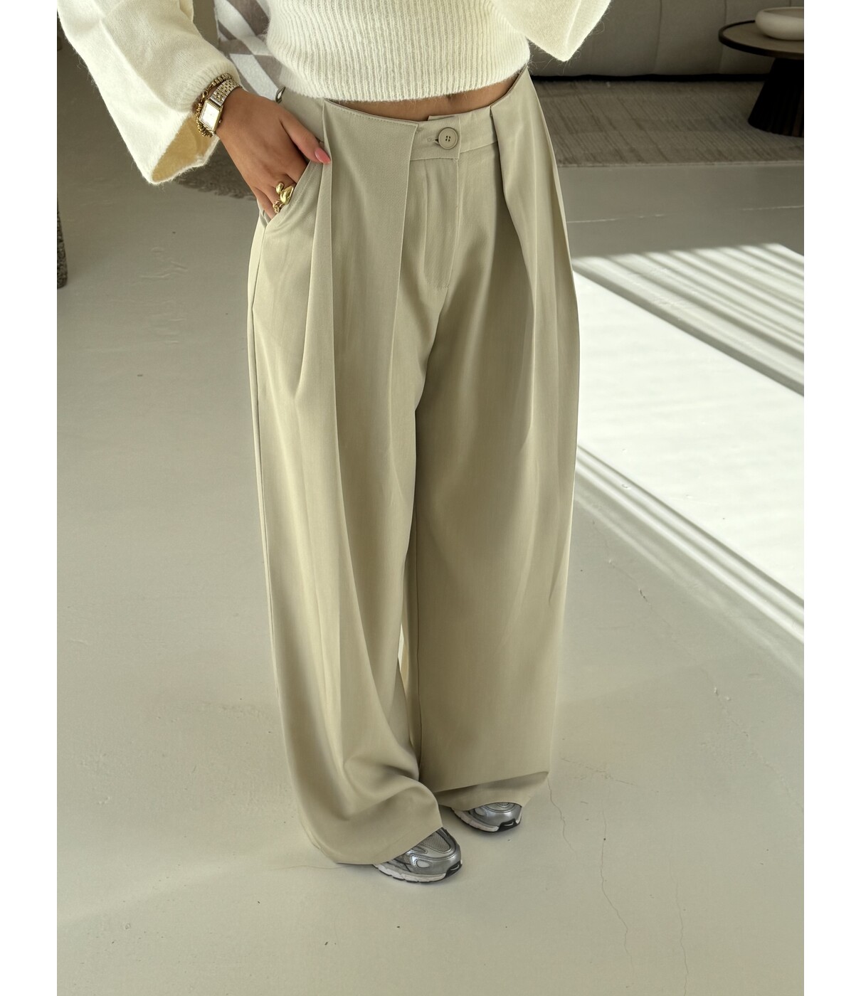 Pantalon beige | Jessie
