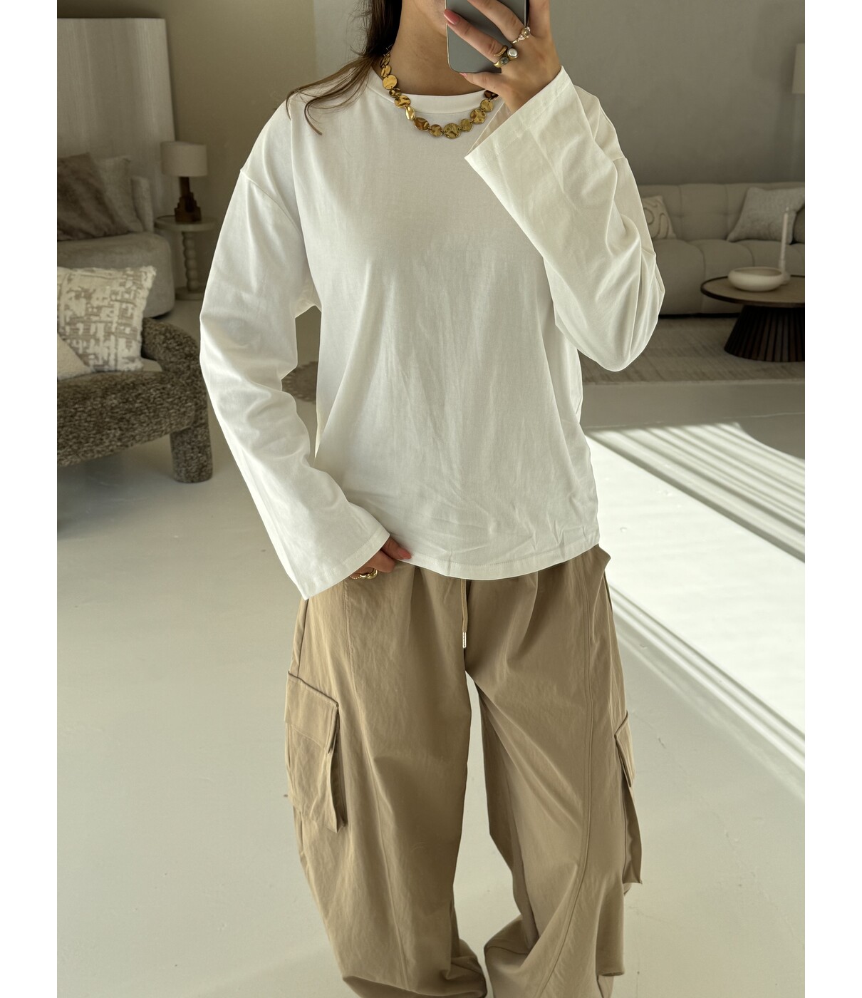 Longsleeve wit | Anna