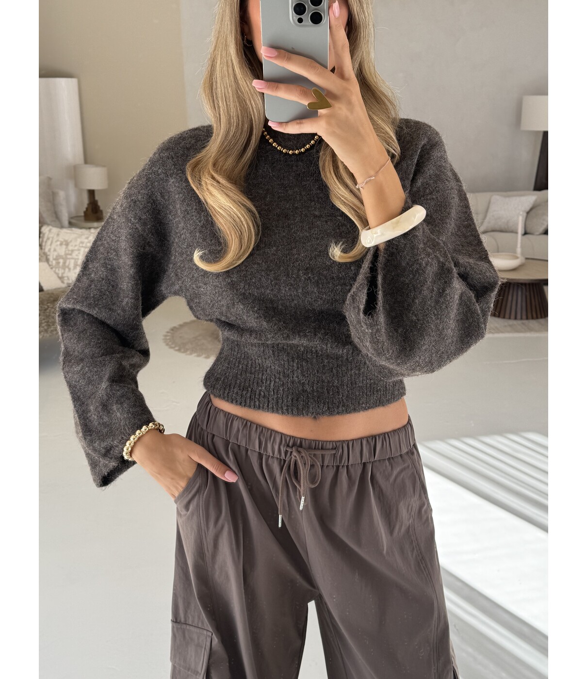 Trui bruin | Mexx