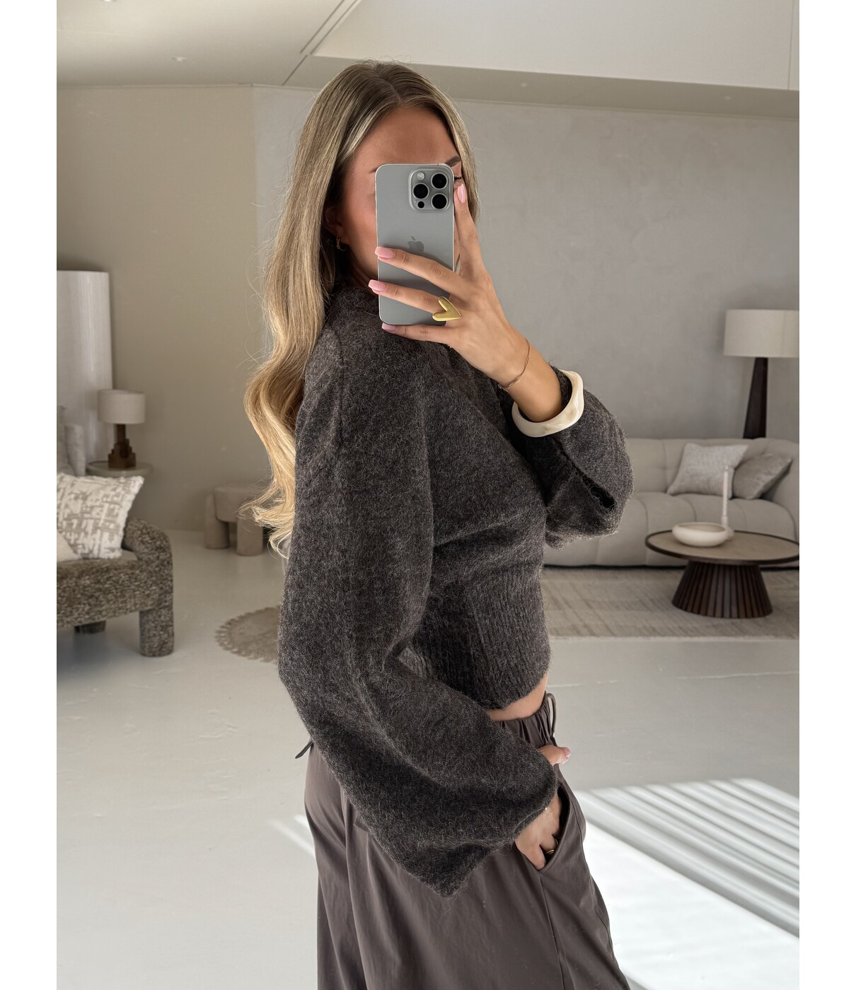 Trui bruin | Mexx