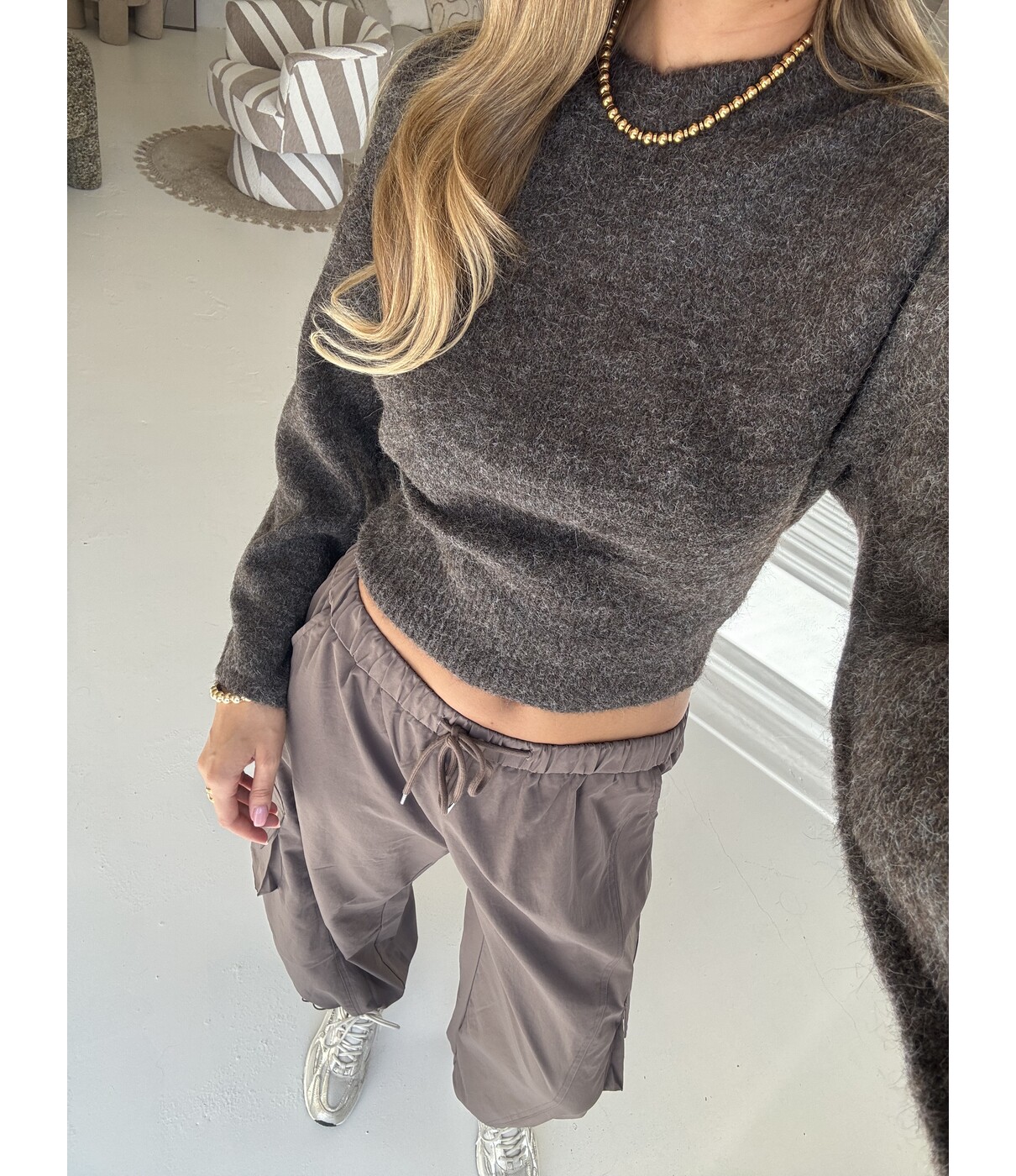 Trui bruin | Mexx
