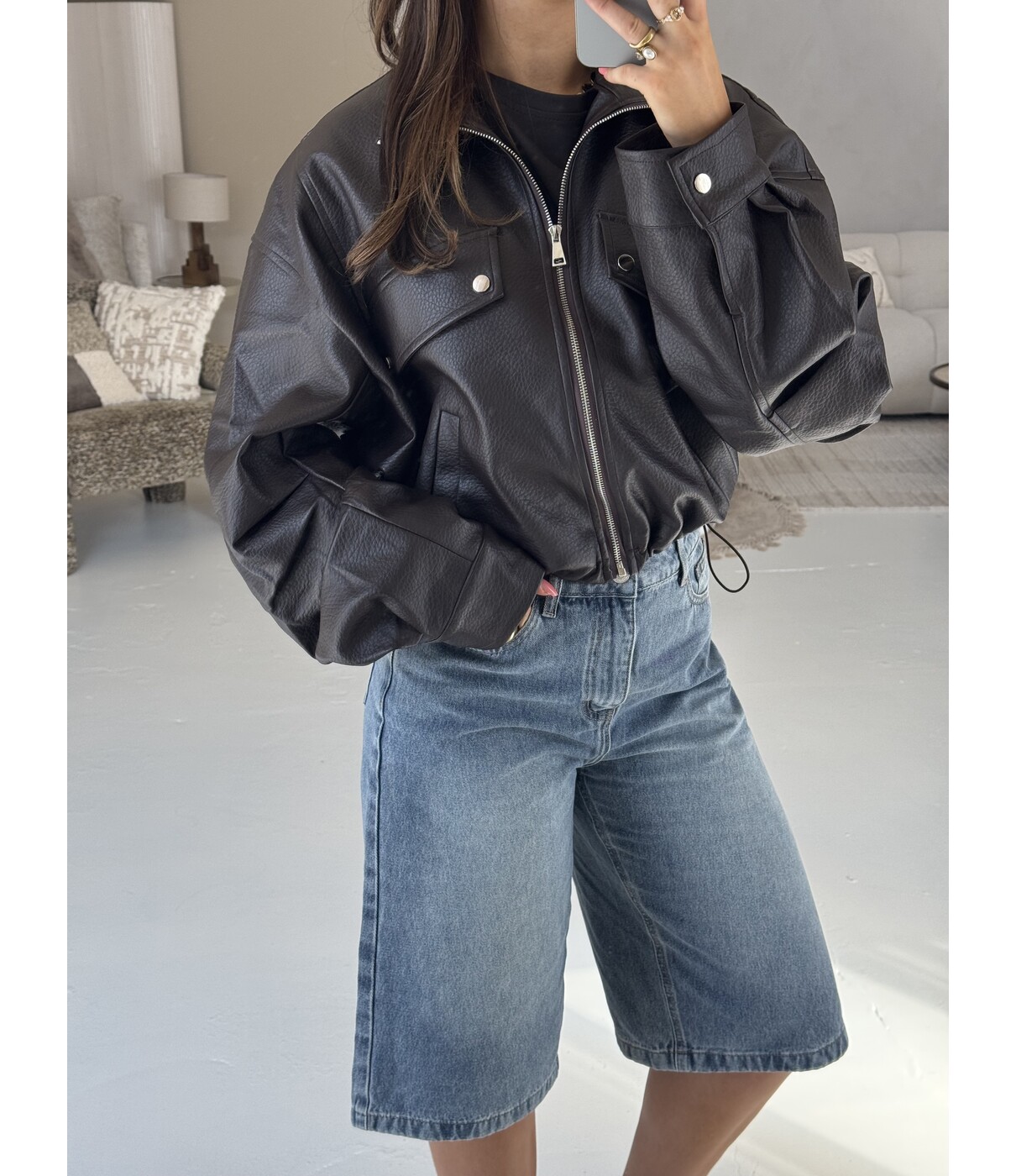 Jas bruin | Mireille