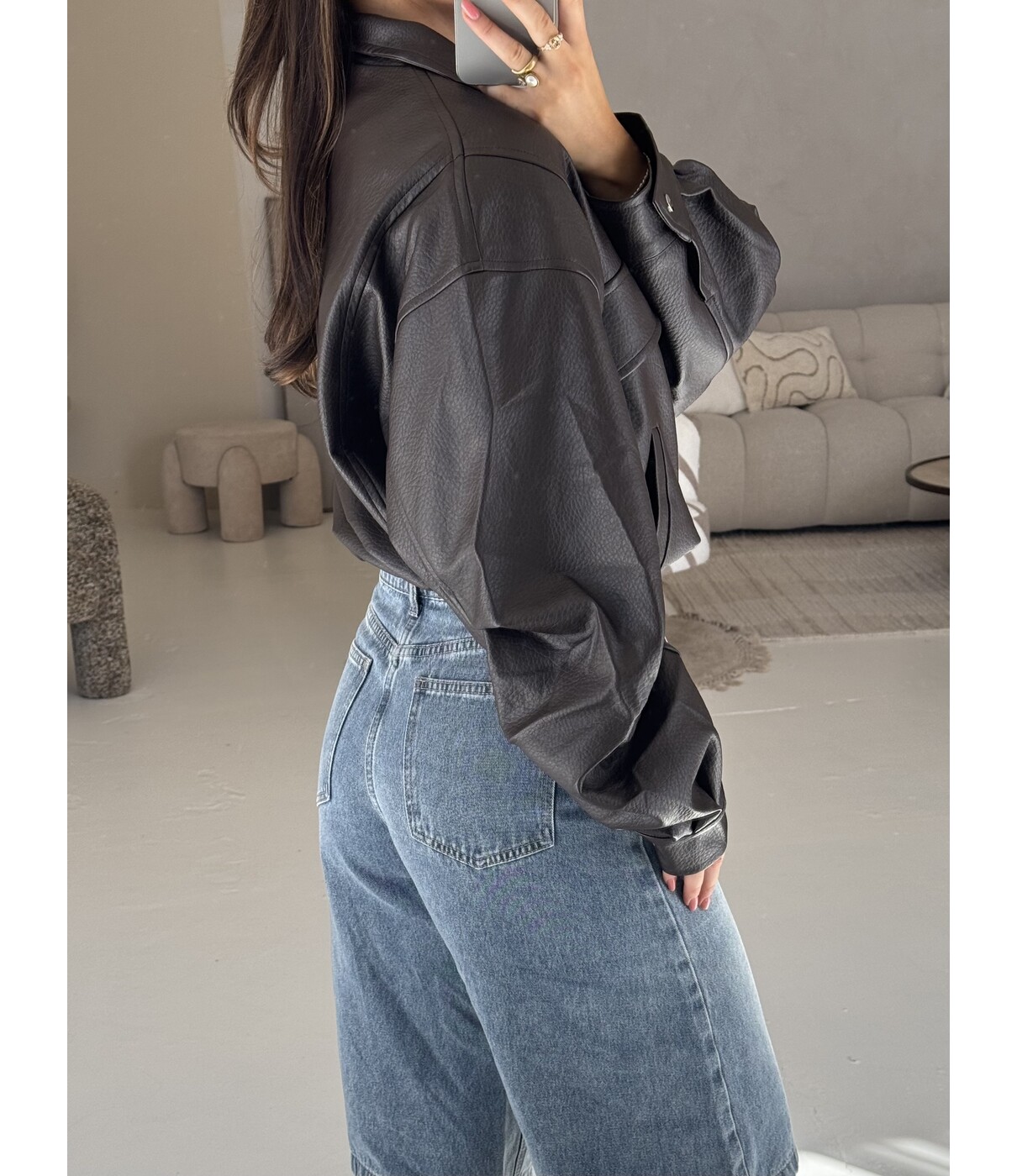 Jas bruin | Mireille