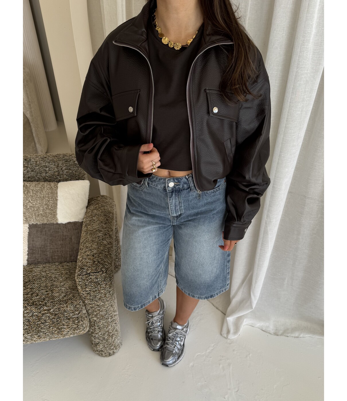 Jas bruin | Mireille