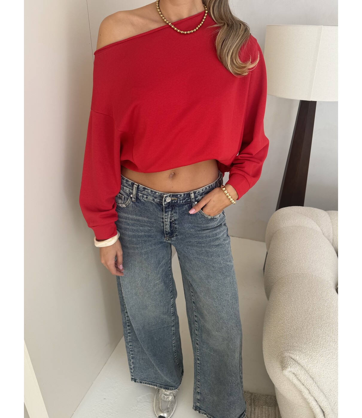 Trui rood | Teddie