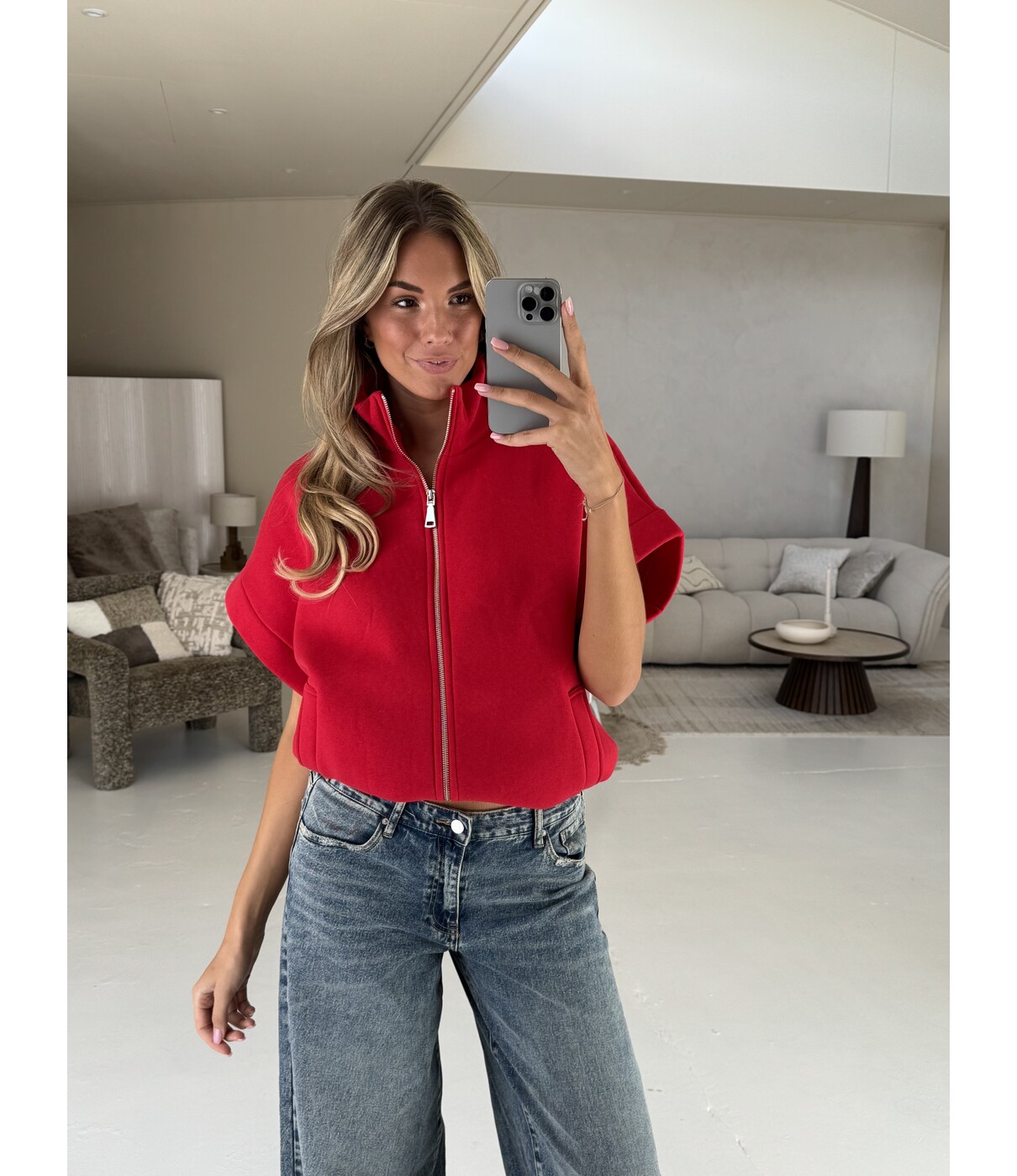Zip top rood | Daphne