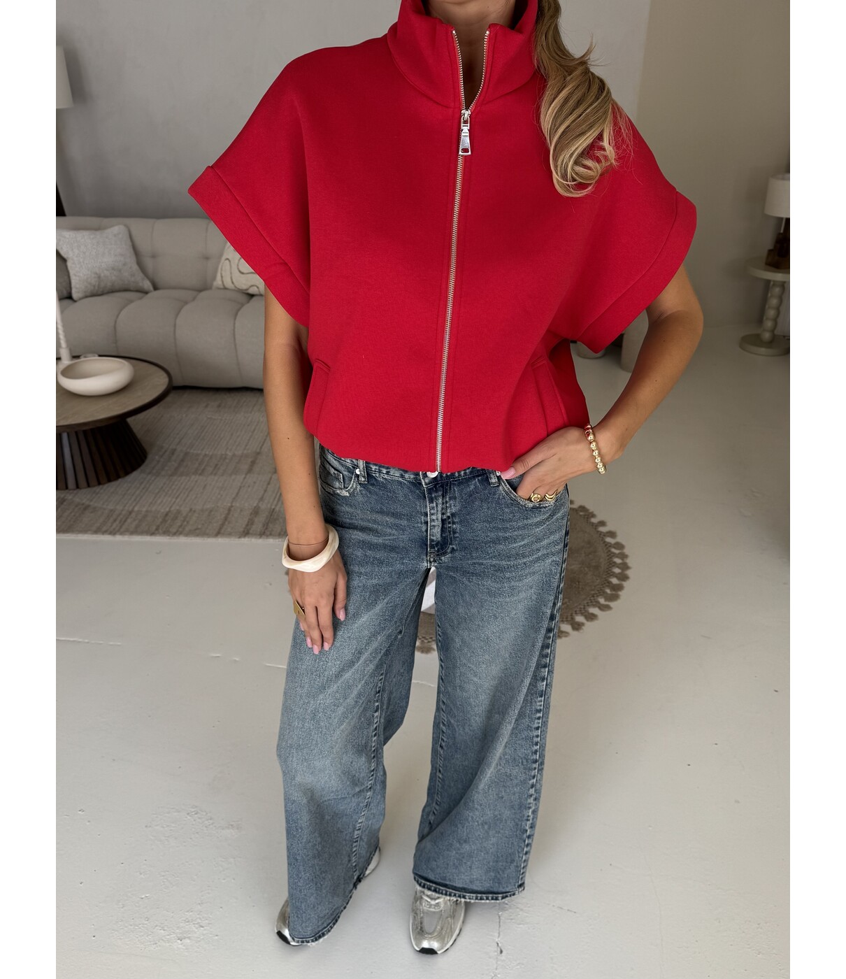 Zip top rood | Daphne