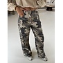Jeans wide leg camo | Noor