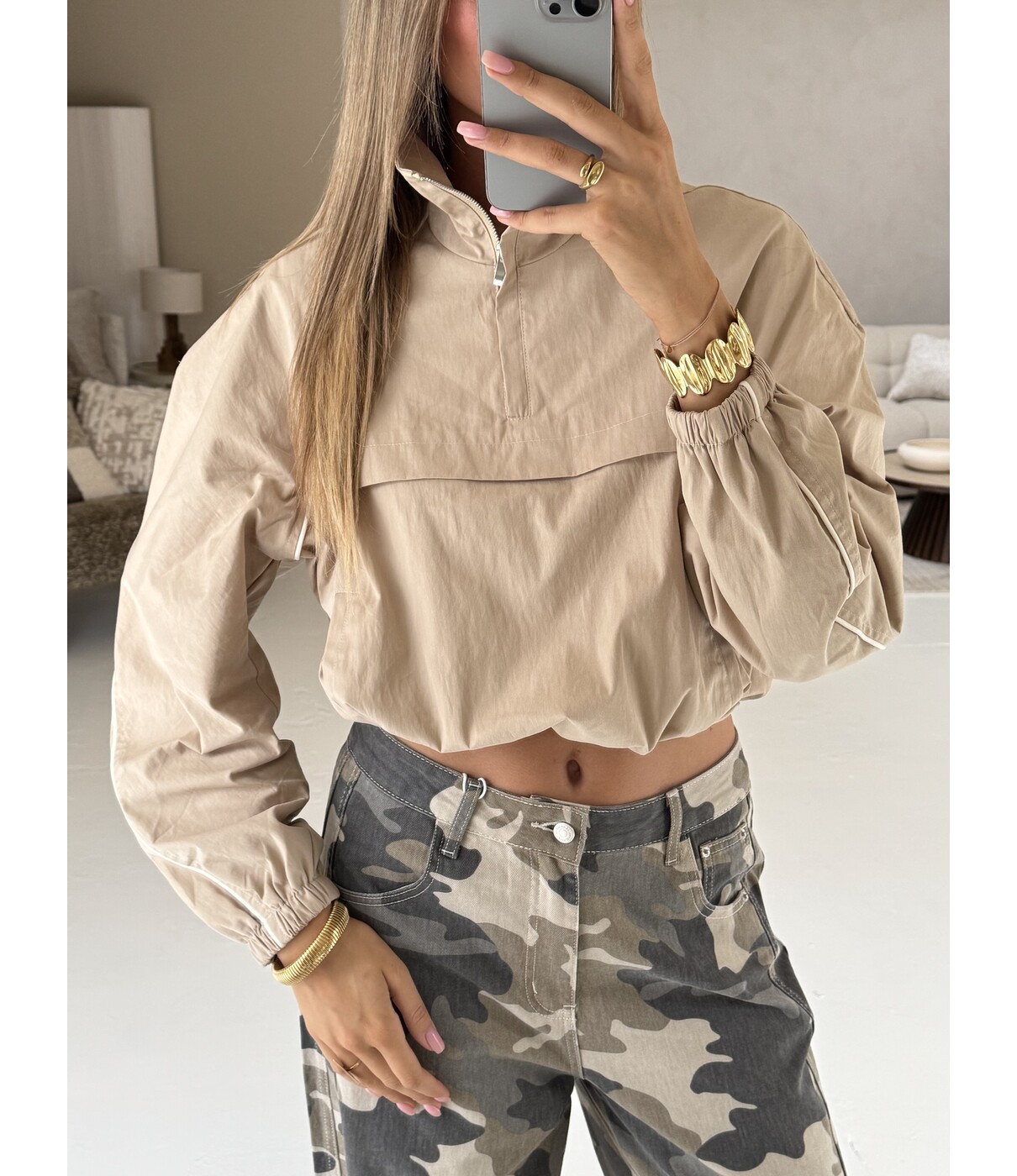 Jacket beige | Ylva