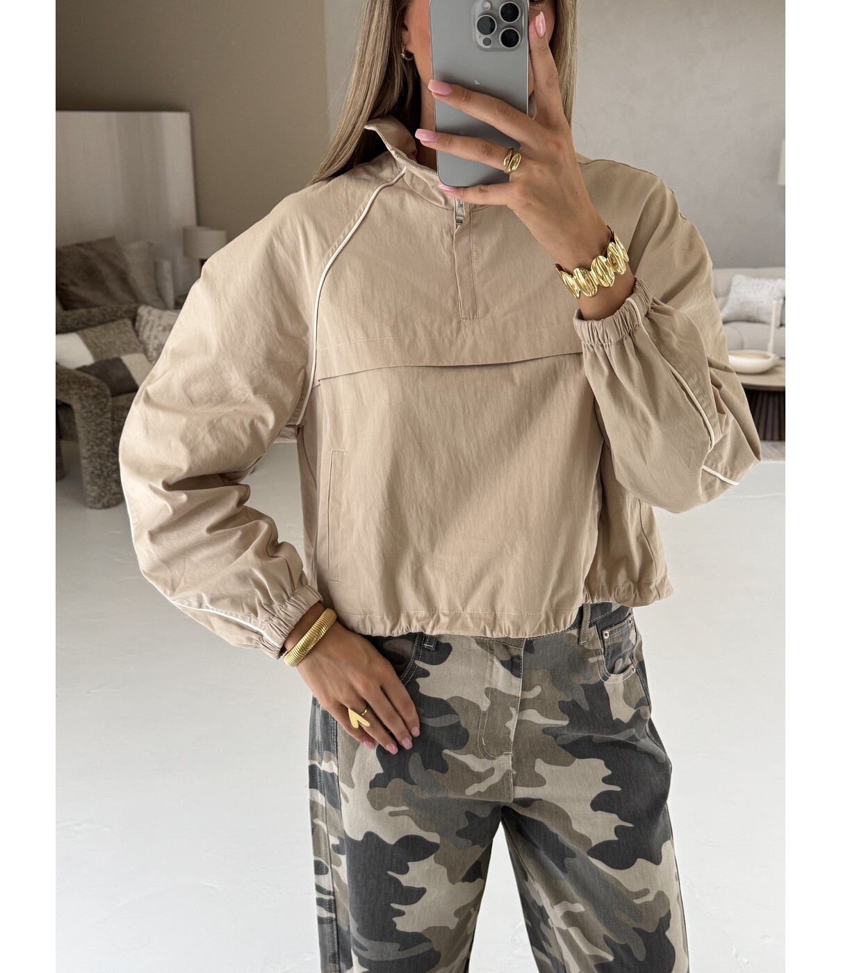 Jacket beige | Ylva