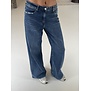 Jeans wide leg mid blue | Lies