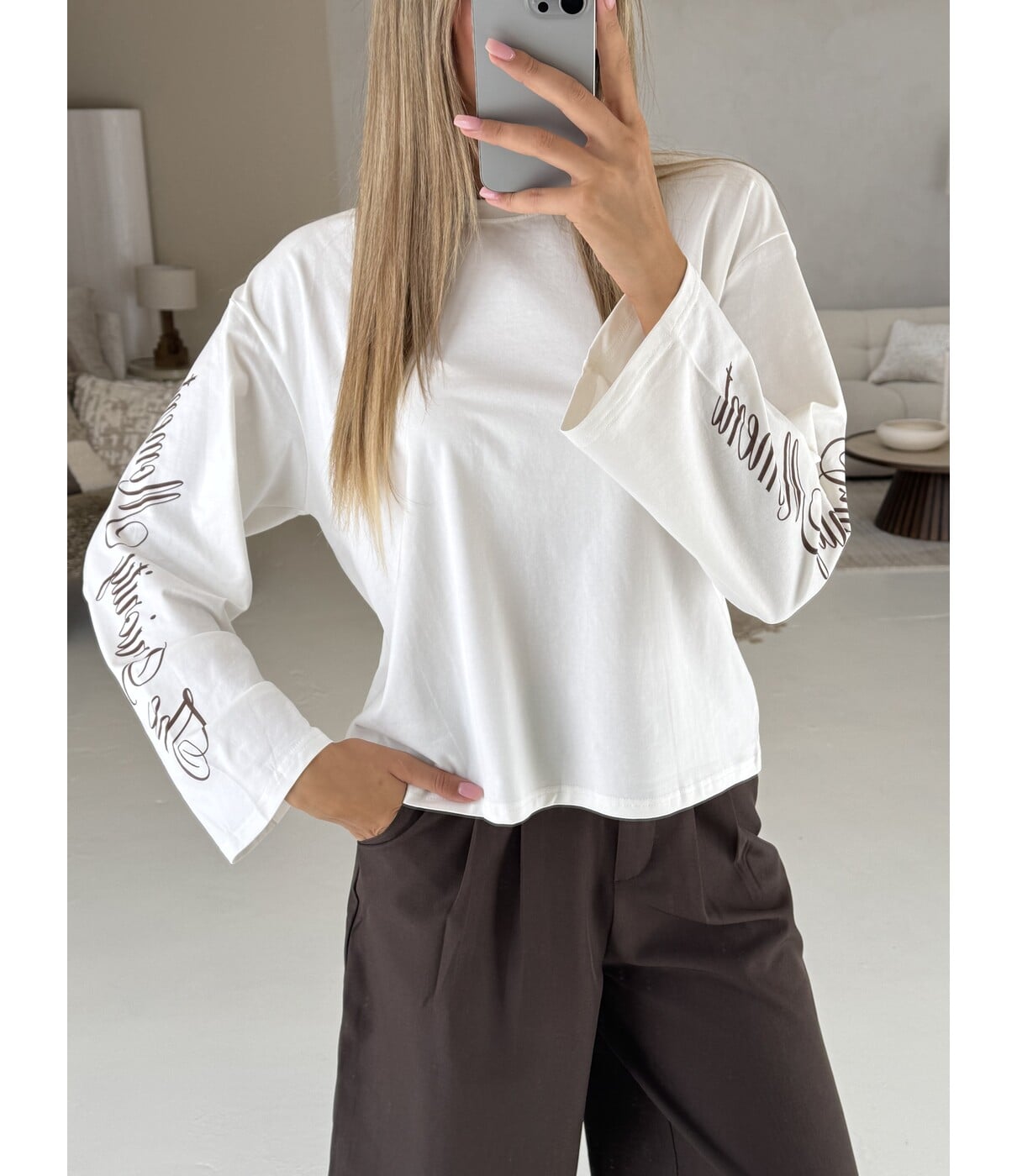 Longsleeve wit | Betty