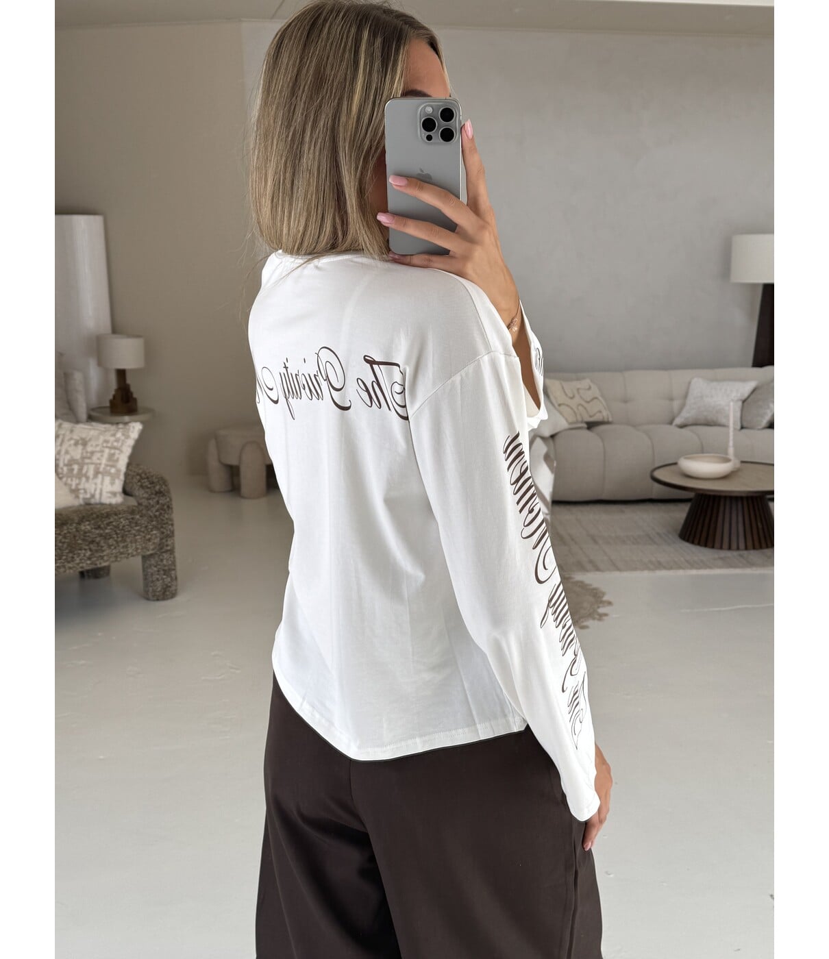 Longsleeve wit | Betty