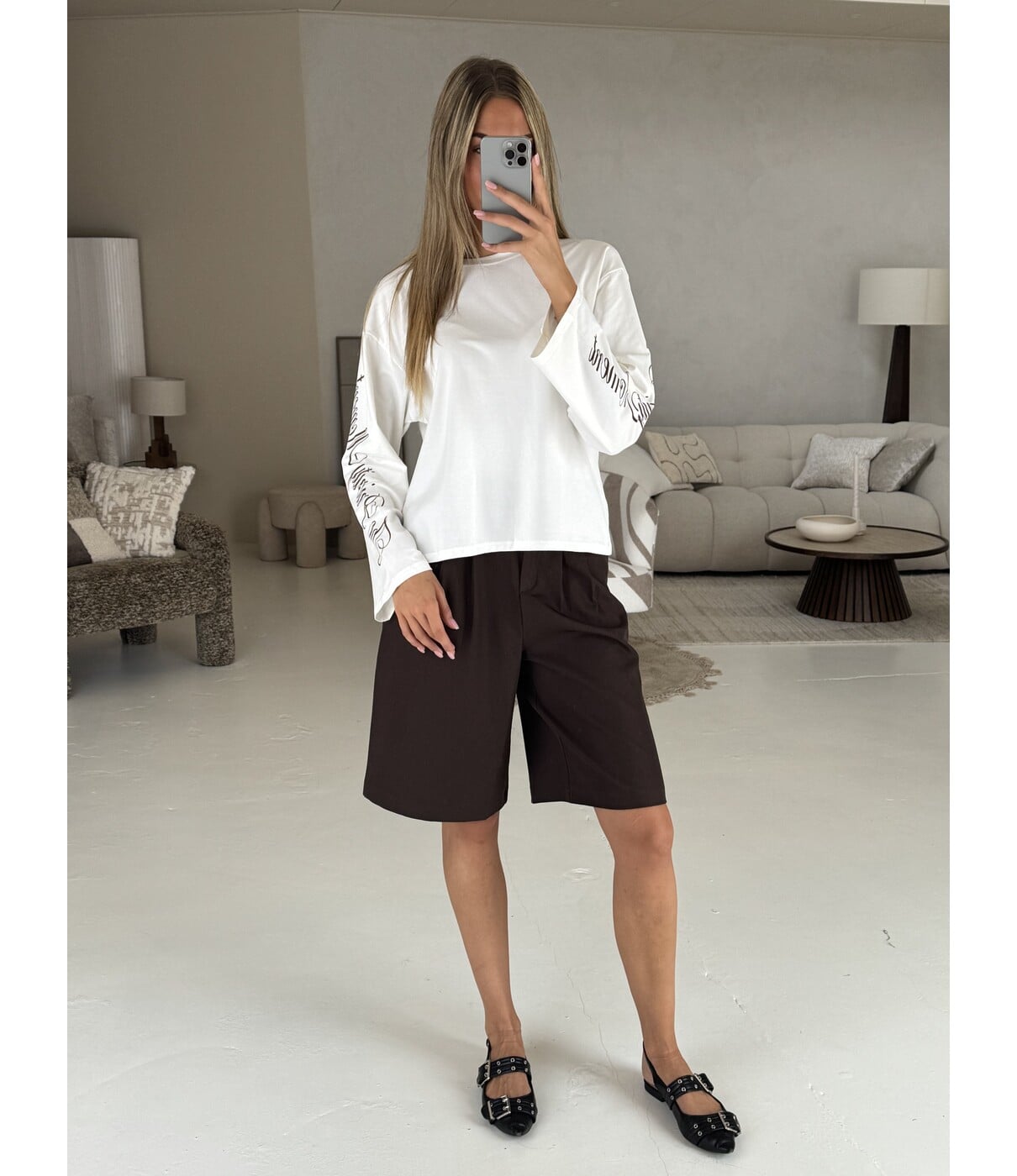 Longsleeve wit | Betty