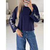 Longsleeve blauw | Betty