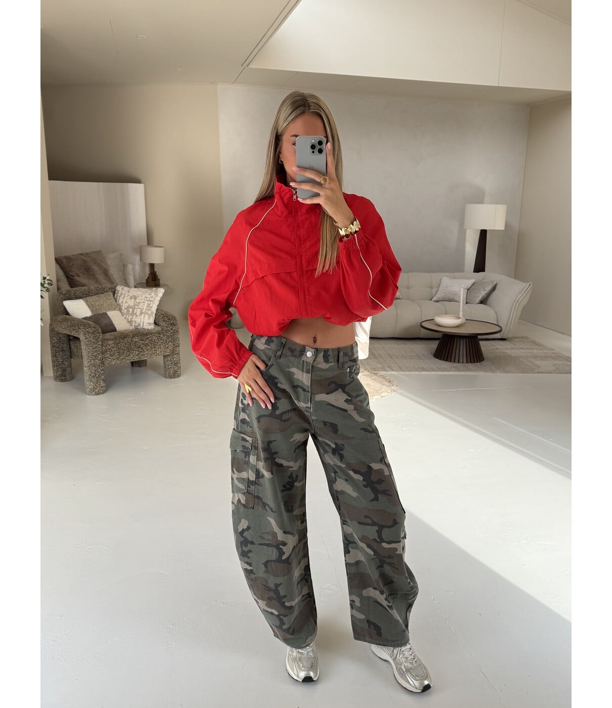 Jacket rood | Freya